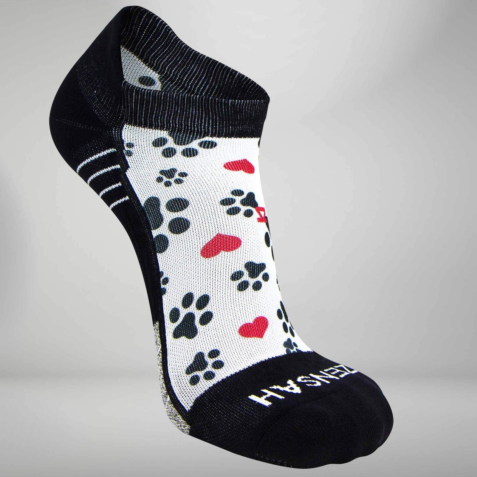 Paw Prints Socks (No Show) - Zensah