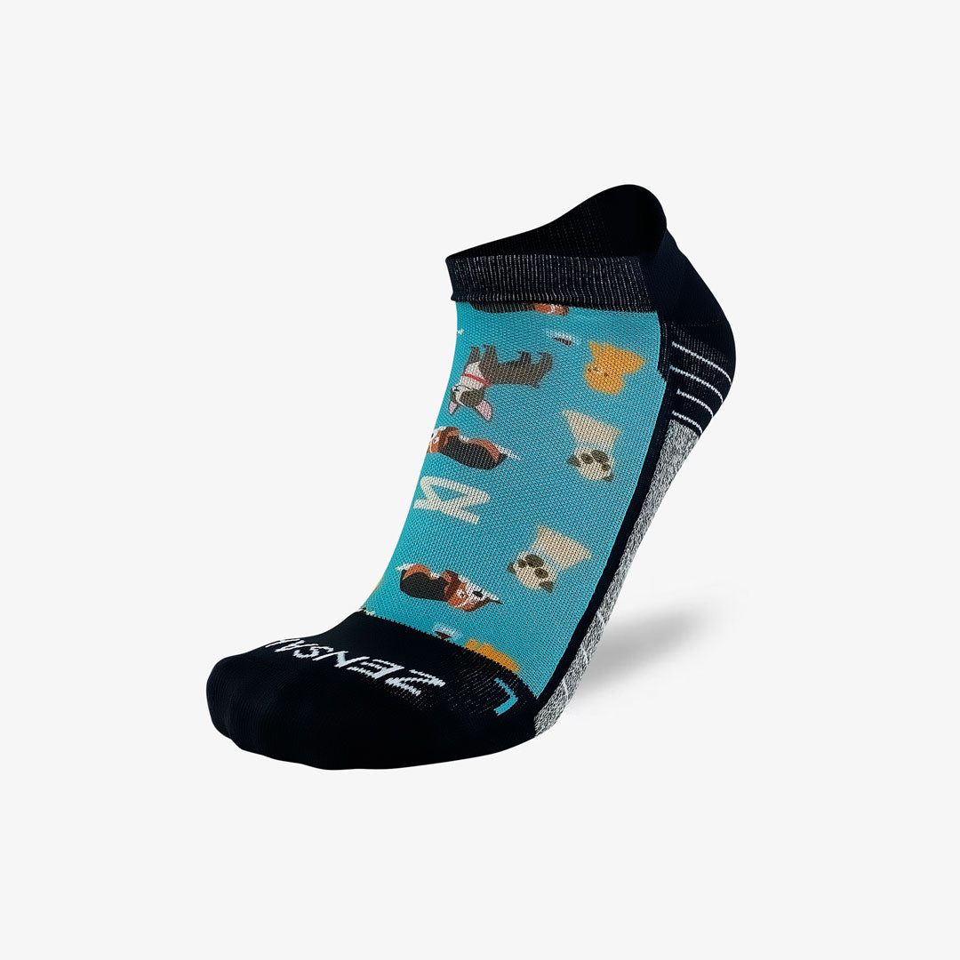 Dogs Running Socks (No Show)Socks - Zensah