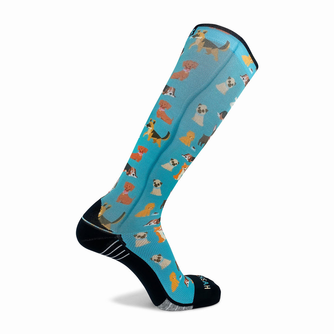 Dogs Compression Socks (Knee-High)Socks - Zensah