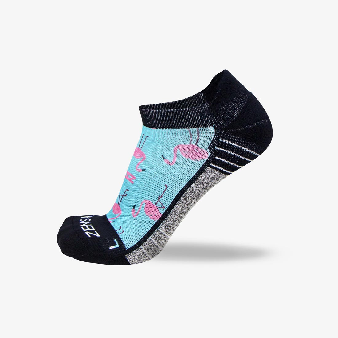 Pink Flamingos Socks (No Show) - Zensah