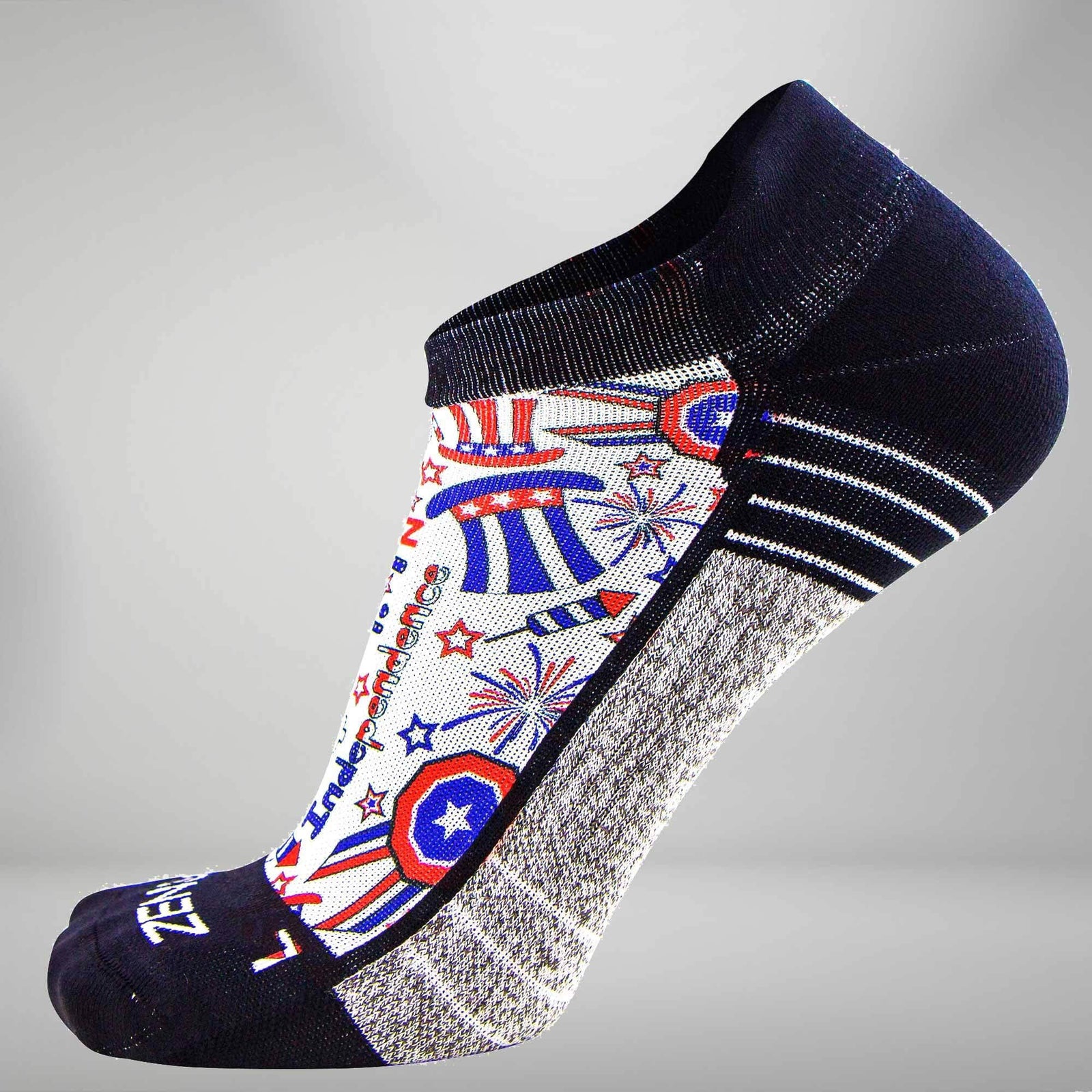 Independence Doodle Socks (No Show)Socks - Zensah