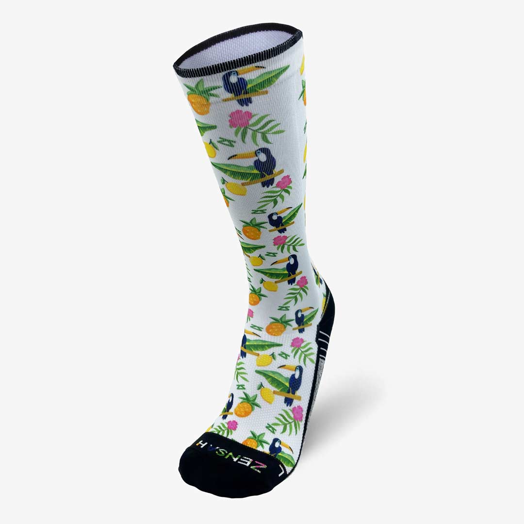 Toucans Compression Socks (Knee-High)Socks - Zensah