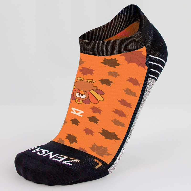 Leafy Turkey Running Socks (No Show)Socks - Zensah
