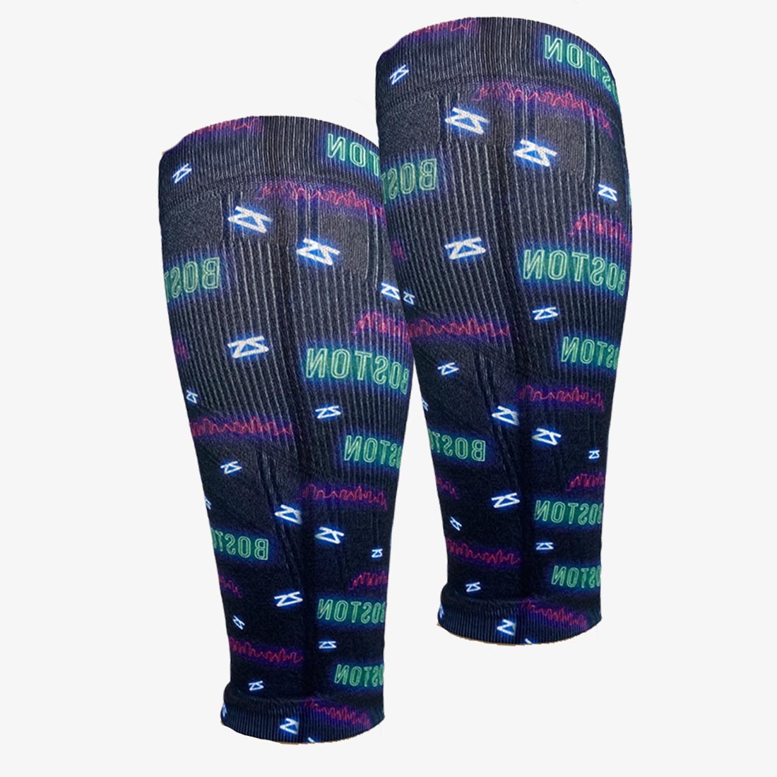 Neon Boston Compression Leg SleevesLeg Sleeves - Zensah