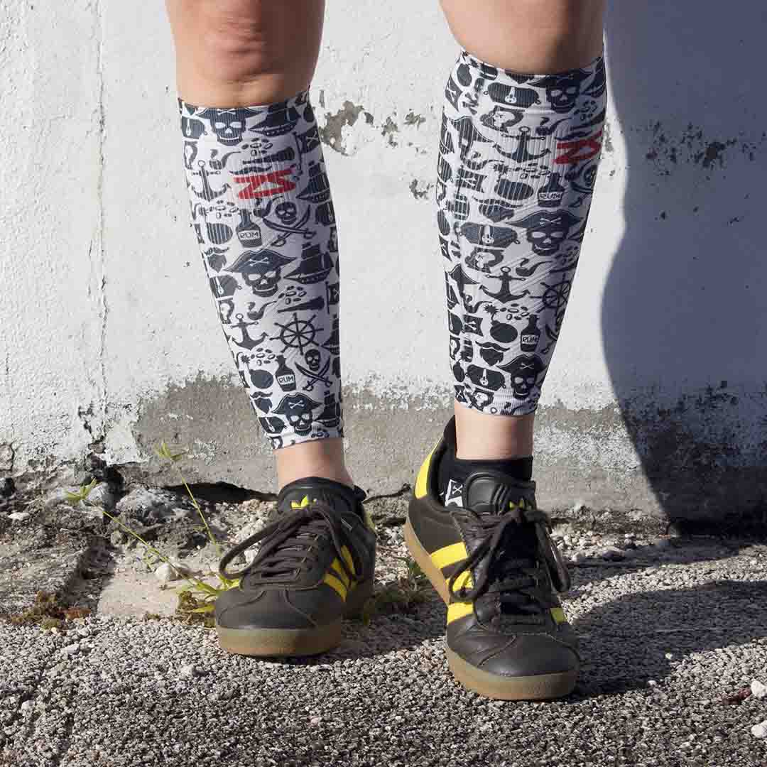 Pirate Vibes Compression Leg SleevesLeg Sleeves - Zensah