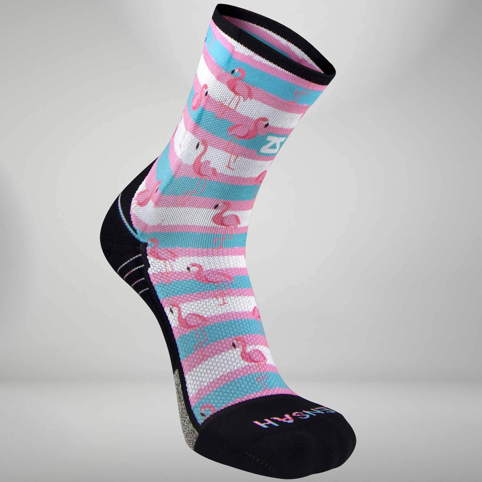 Summer Flamingo Socks (Mini-Crew)Socks - Zensah