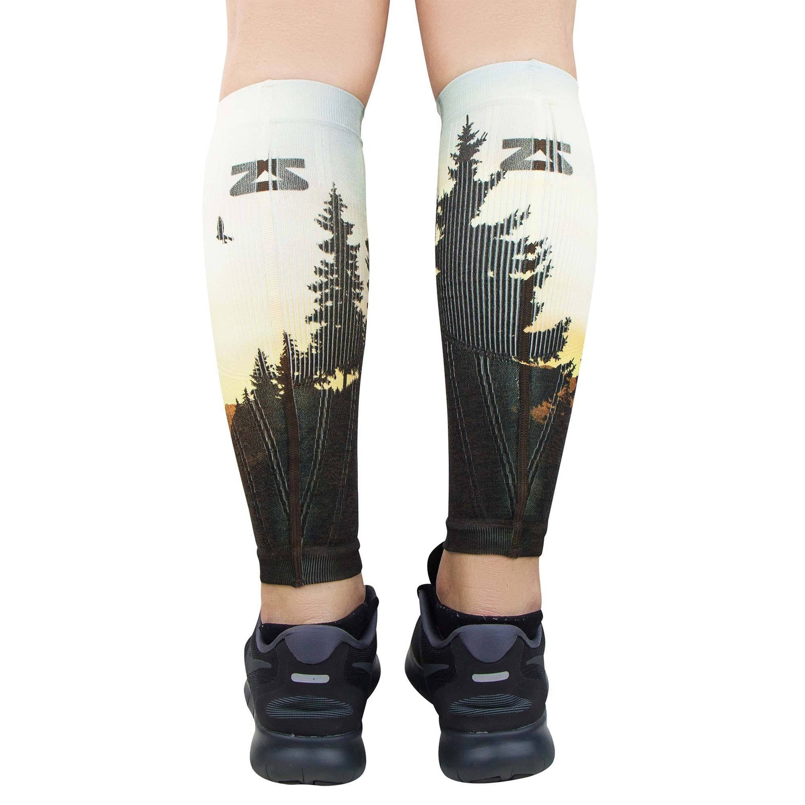 Mountain Sunset Compression Leg SleevesLeg Sleeves - Zensah