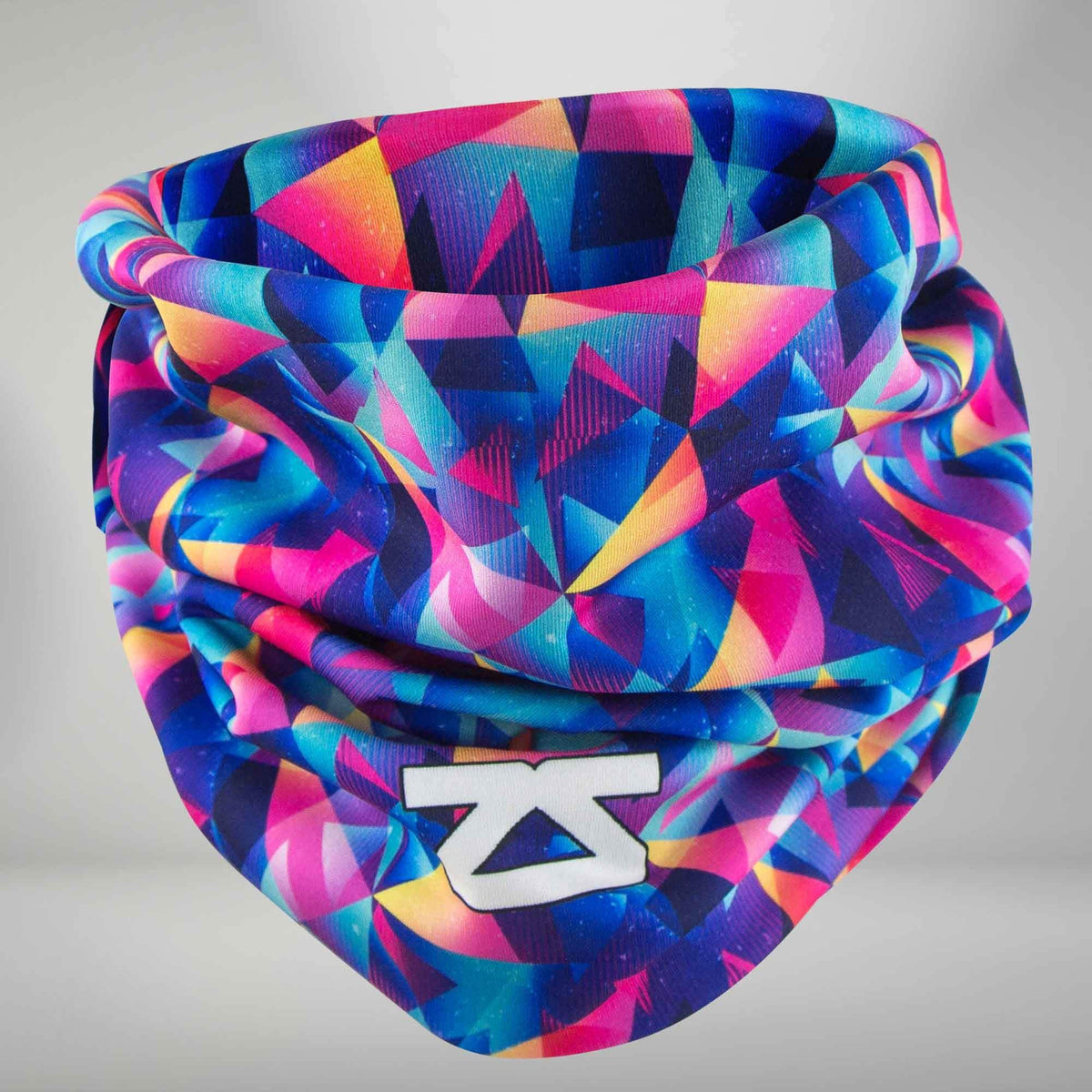Retro Triangles Multi-Use Neck Gaiter &amp; Headwear - Zensah