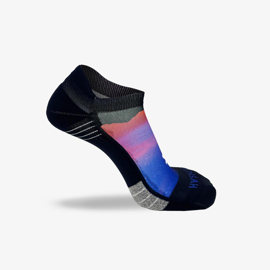 Night Sky Running Socks (No Show)Socks - Zensah