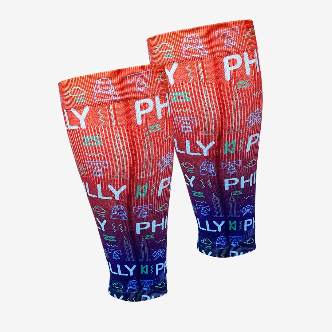 Neon Philly Compression Leg SleevesLeg Sleeves - Zensah
