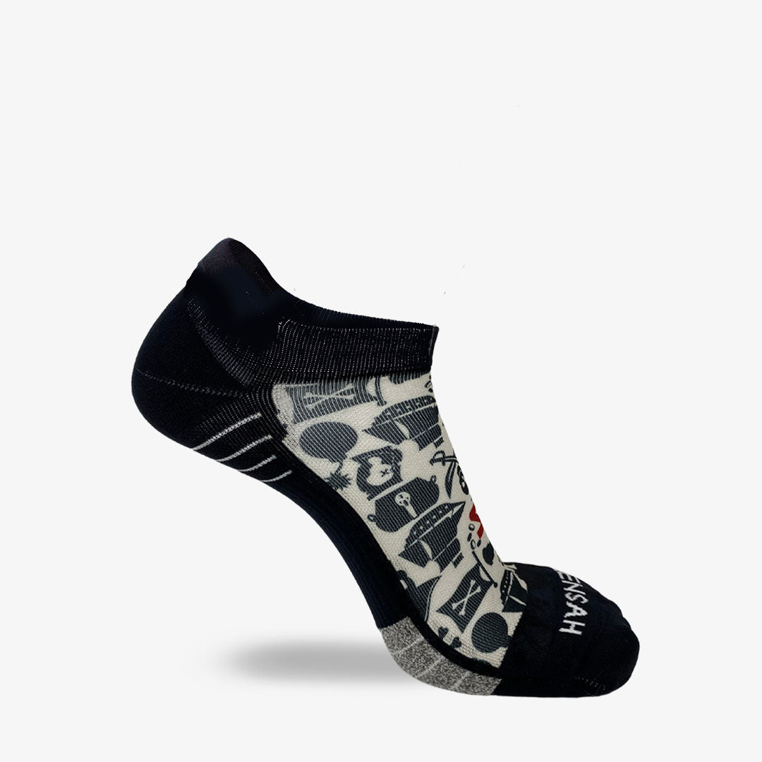 Pirate Vibes Running Socks (No Show)Socks - Zensah