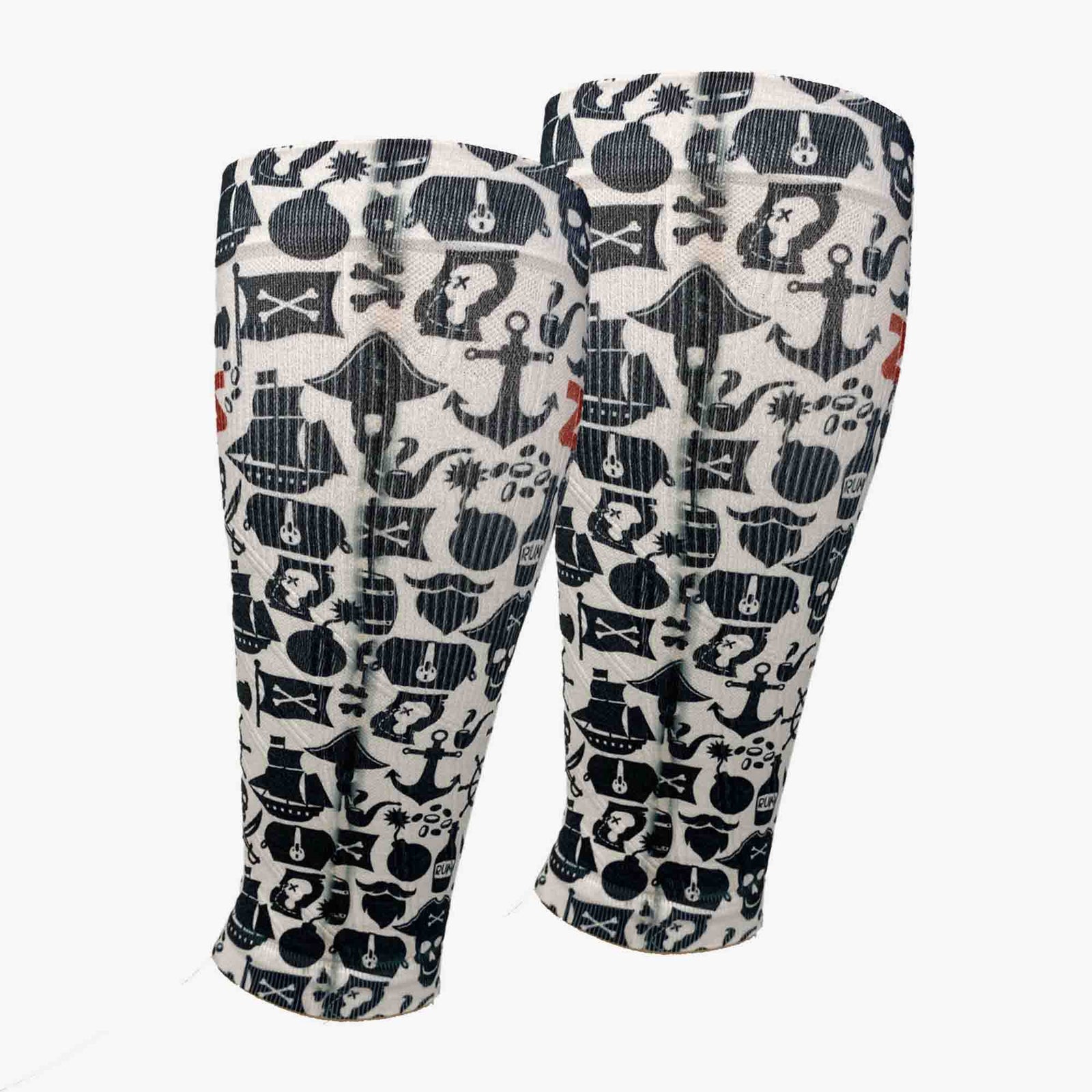 Pirate Vibes Compression Leg SleevesLeg Sleeves - Zensah