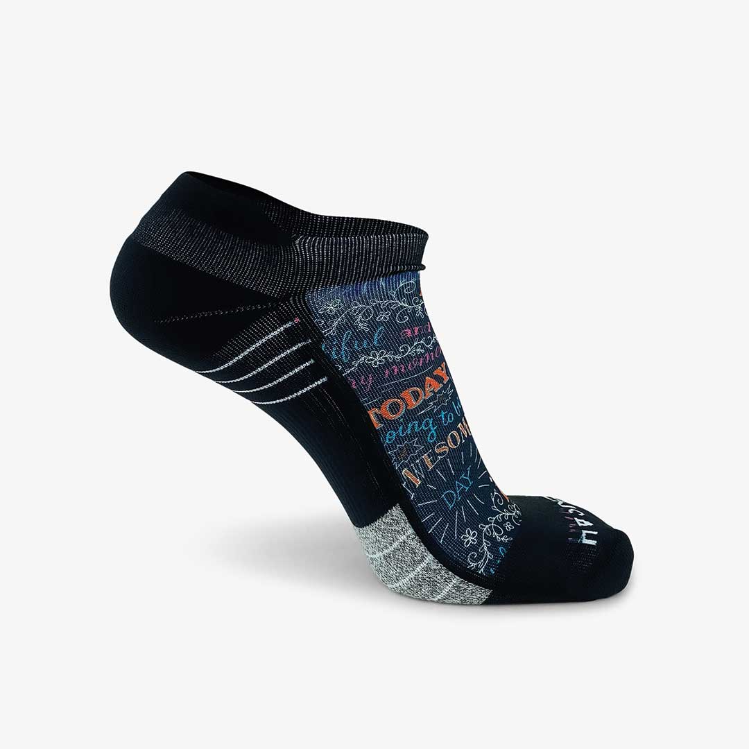 Motivational Quotes Running Socks (No Show)Socks - Zensah