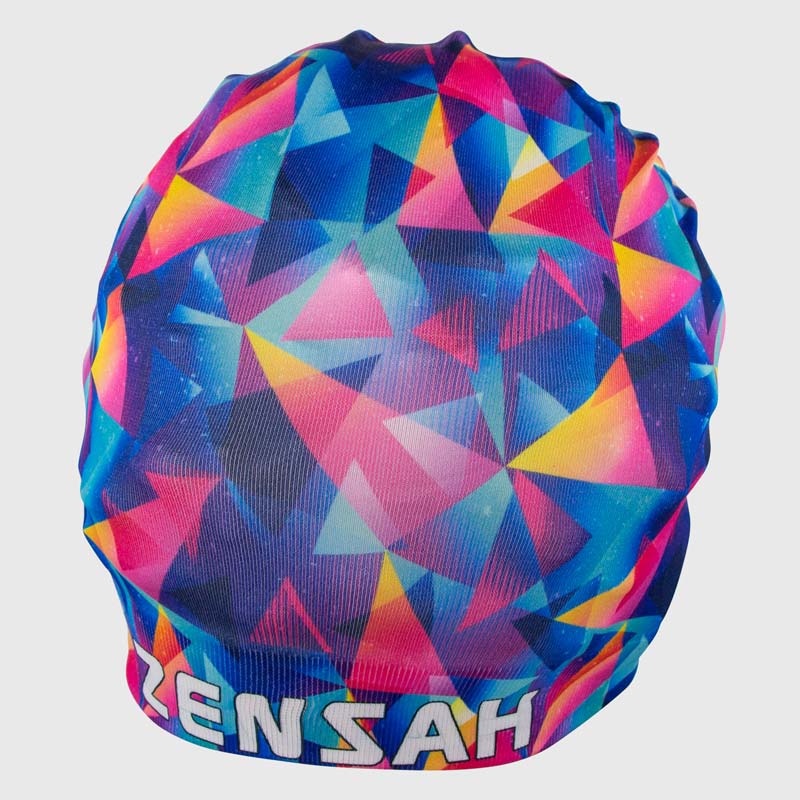 Retro Triangles Skull Cap BeanieHat - Zensah