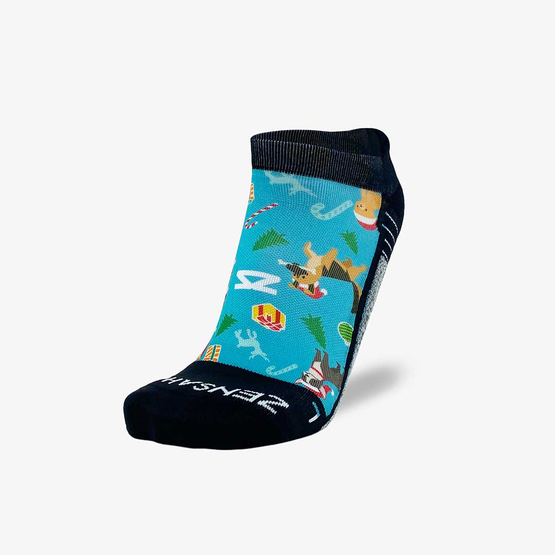 Santa Dogs Socks (No Show)Socks - Zensah