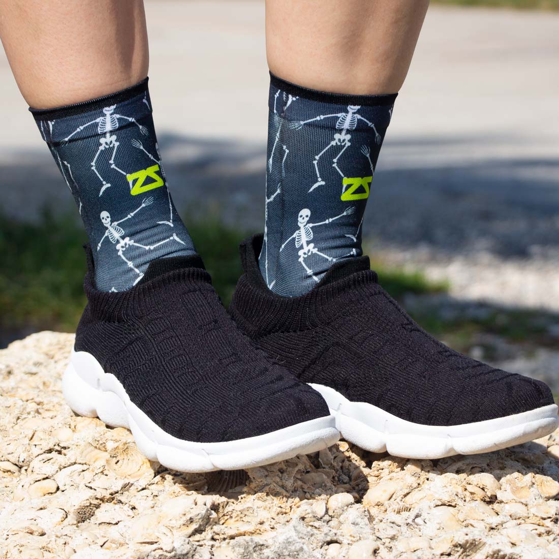 Skeletons Socks (Mini-Crew)Socks - Zensah
