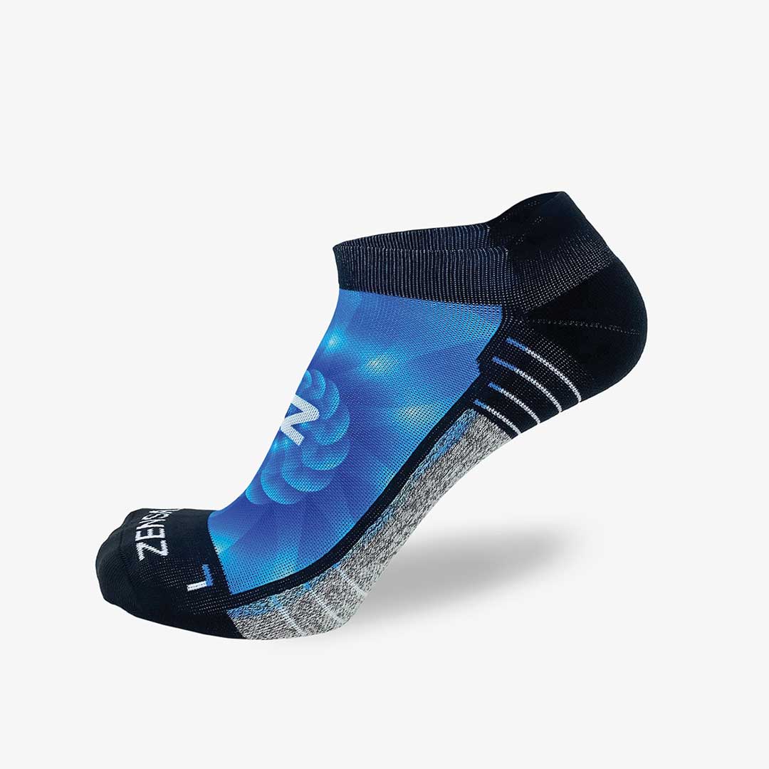 Fibonacci Spiral Running Socks (No Show)Socks - Zensah