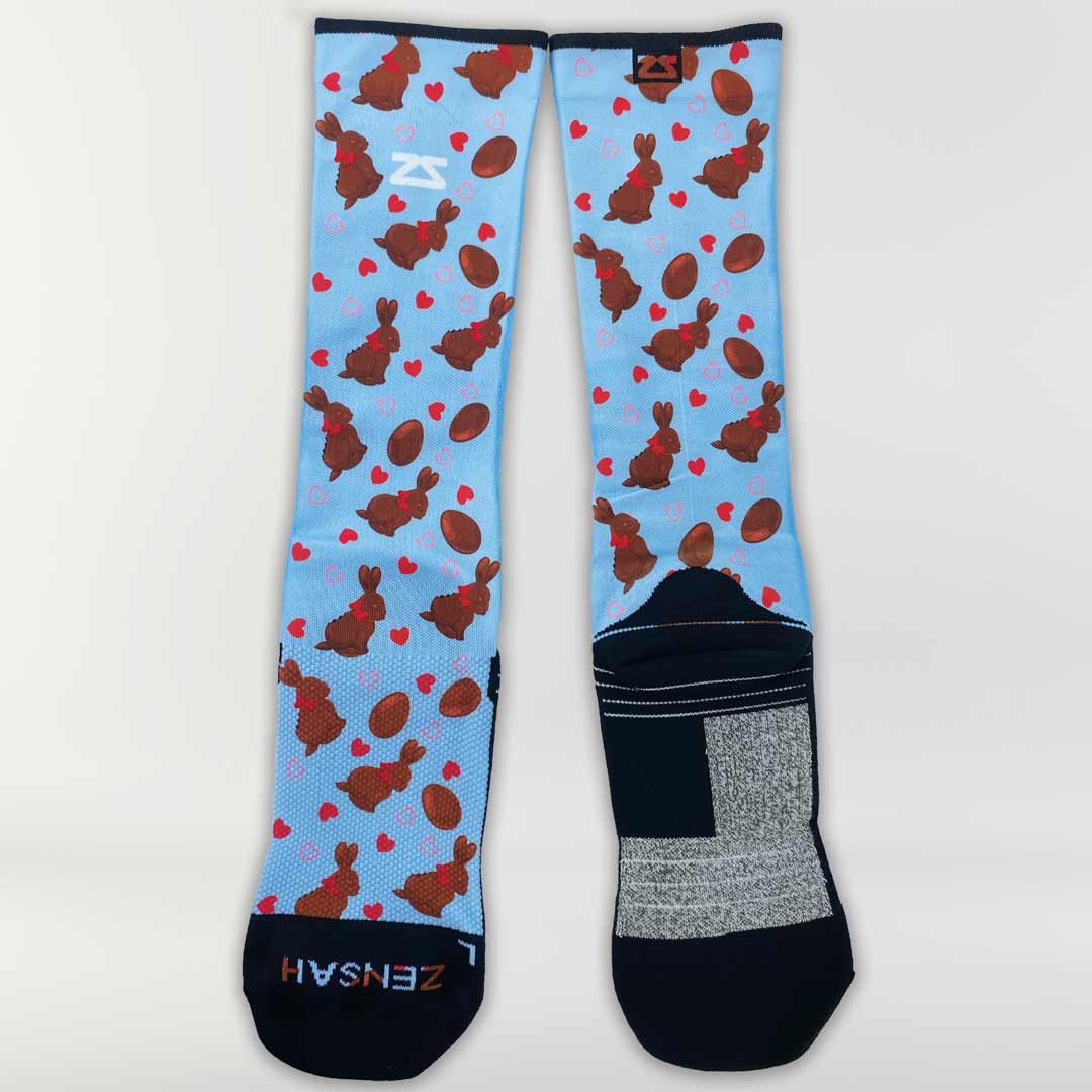 Chocolate Bunnies Compression Socks (Knee-High)Socks - Zensah