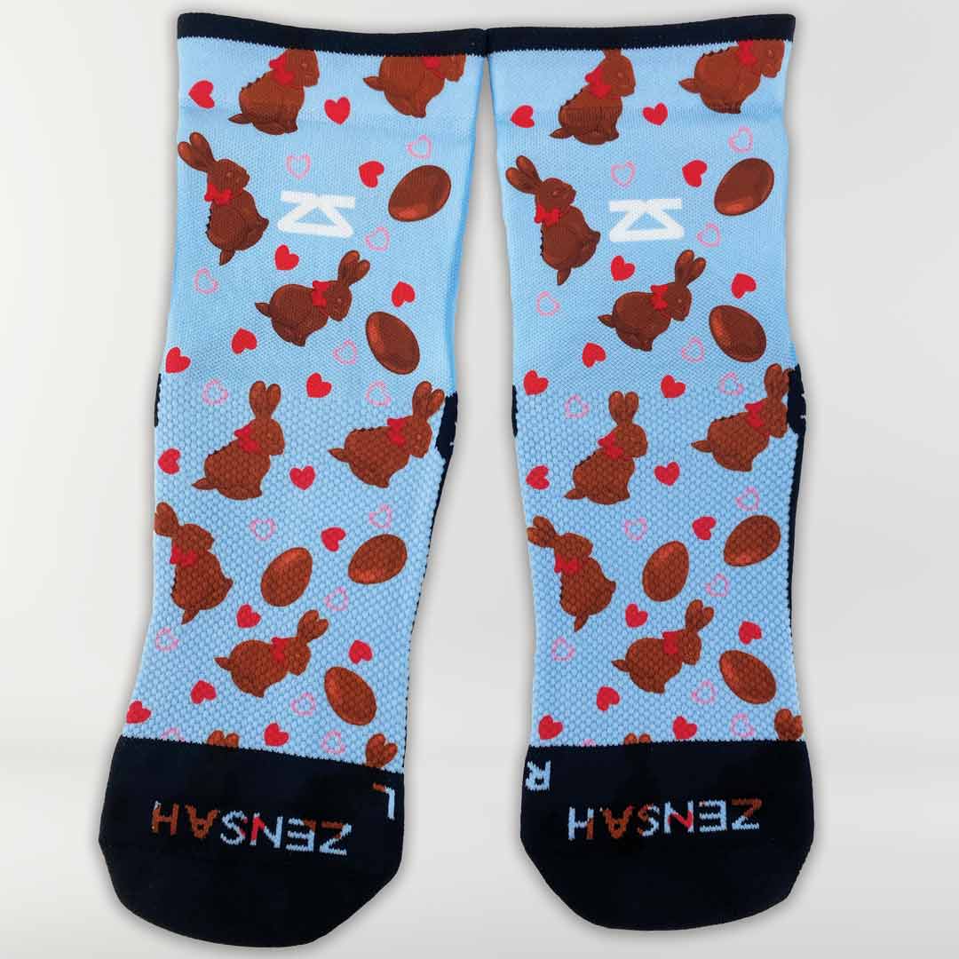 Chocolate Bunnies Socks (Mini-Crew)Socks - Zensah