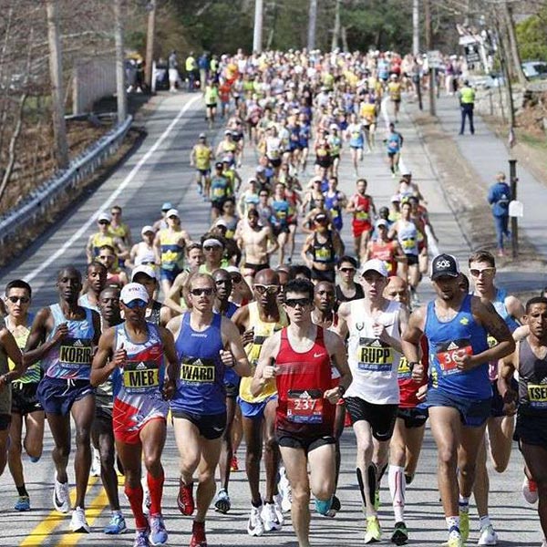 Racing With The Elites in Boston