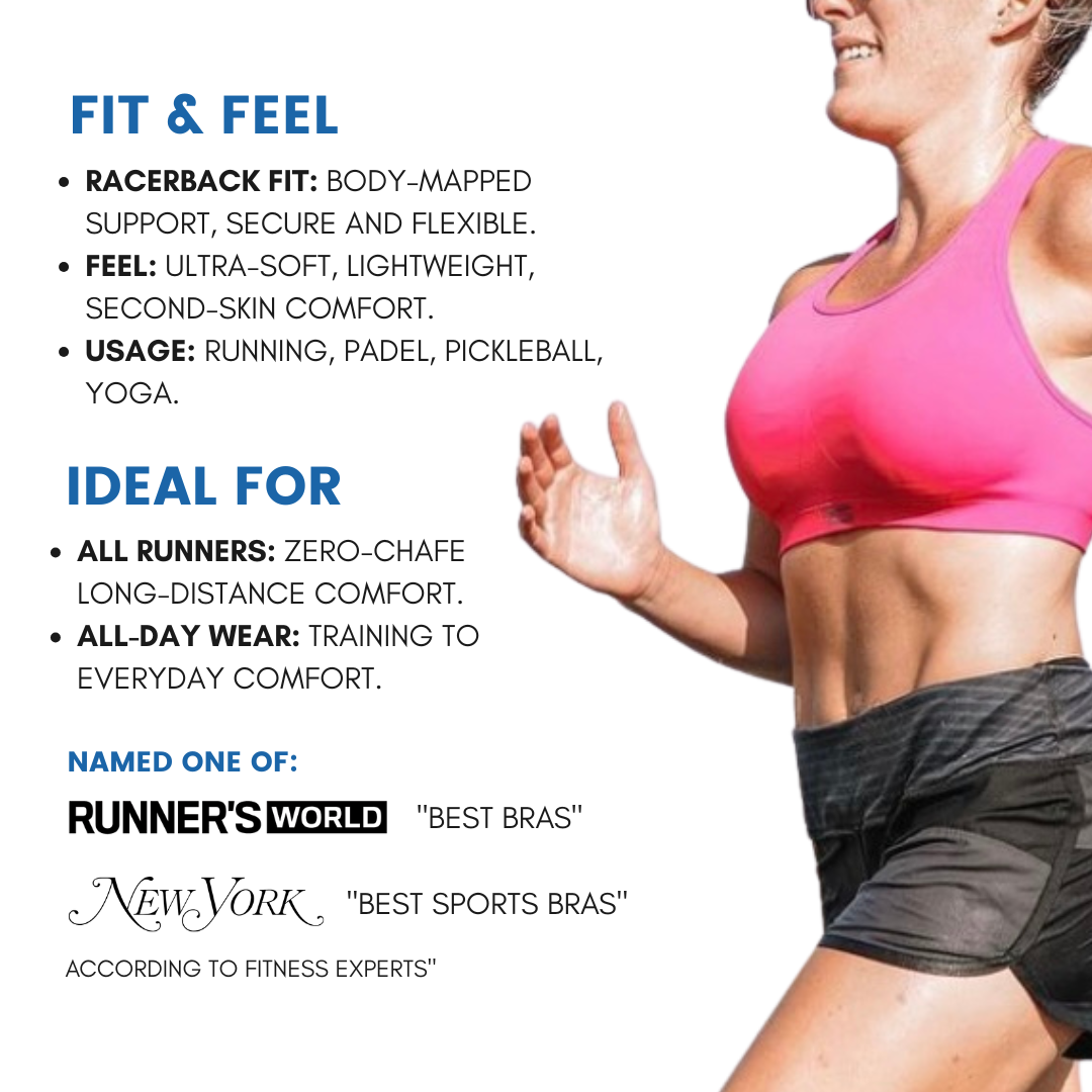 Seamless Running Sports Bra