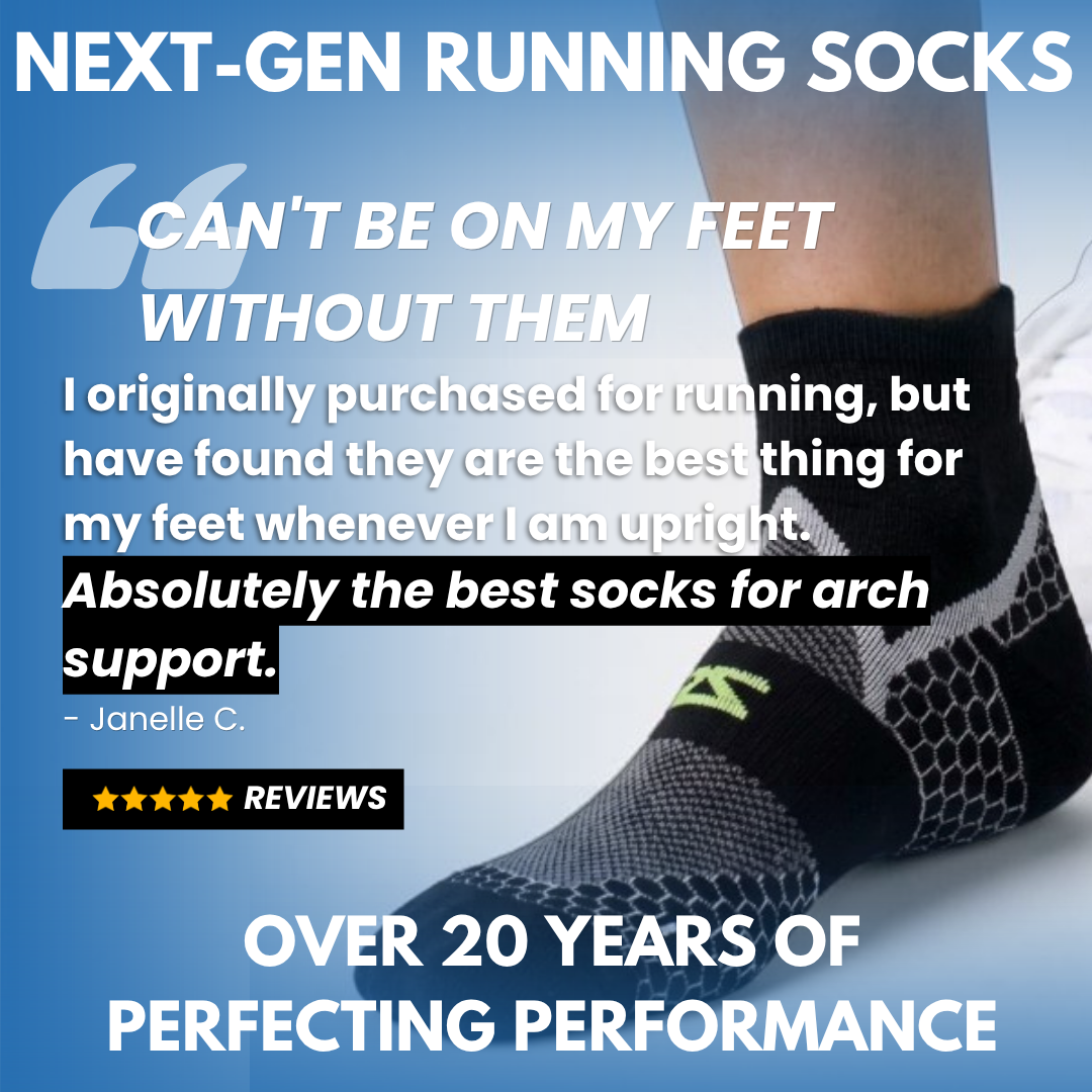 Grit 2.0 Running Socks (Quarter)