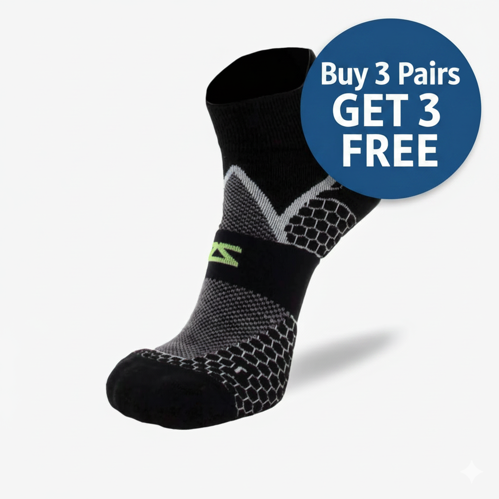 Grit 2.0 Running Socks (Quarter)