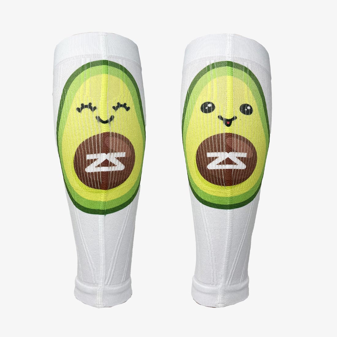 Large Avocado Compression Leg Sleeves