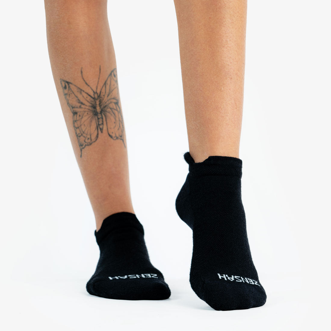 Alpaca Tab Running Socks (No Show)