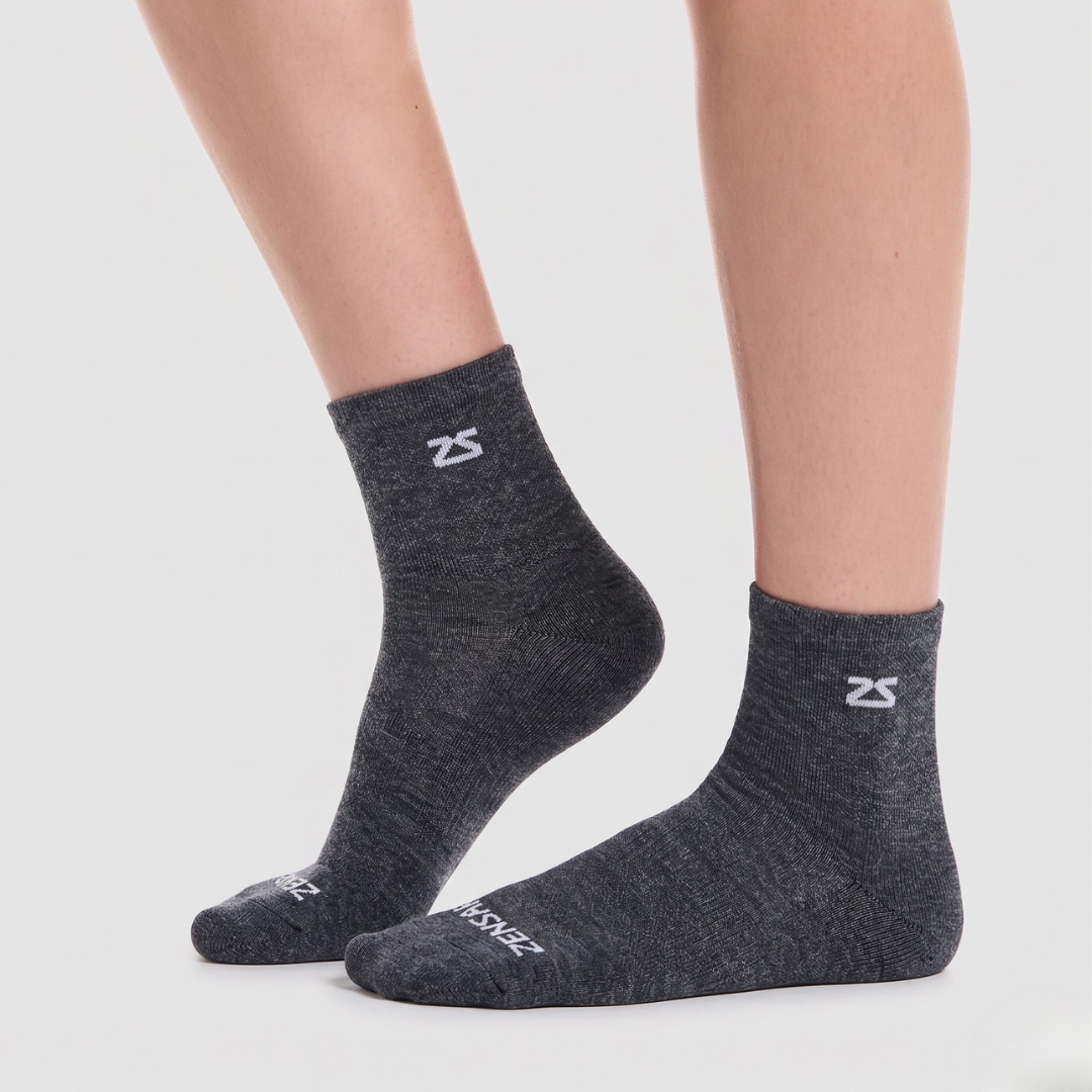 Alpaca Wool Mini-Crew Running Socks