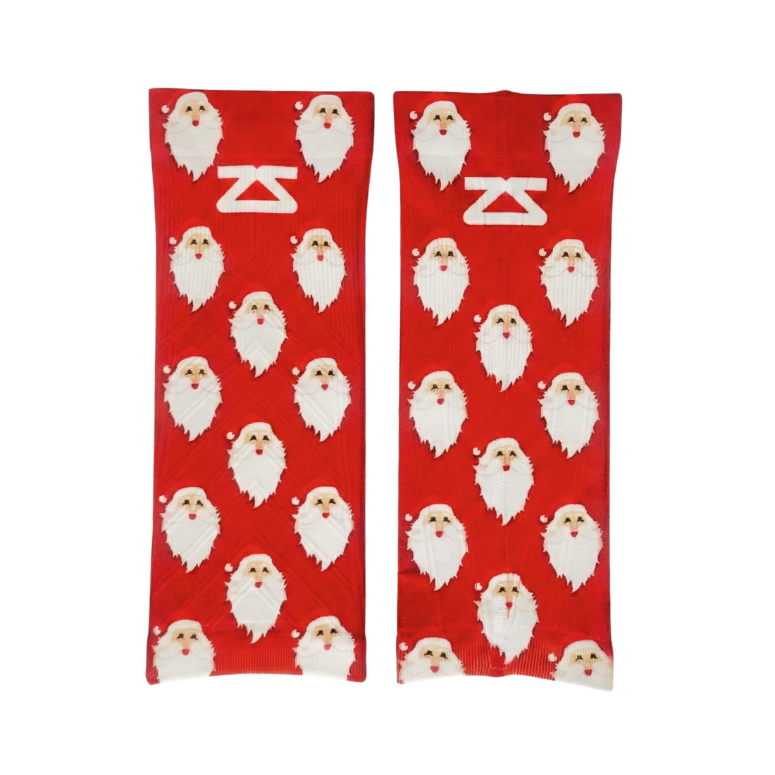 Santa Faces Compression Leg Sleeves