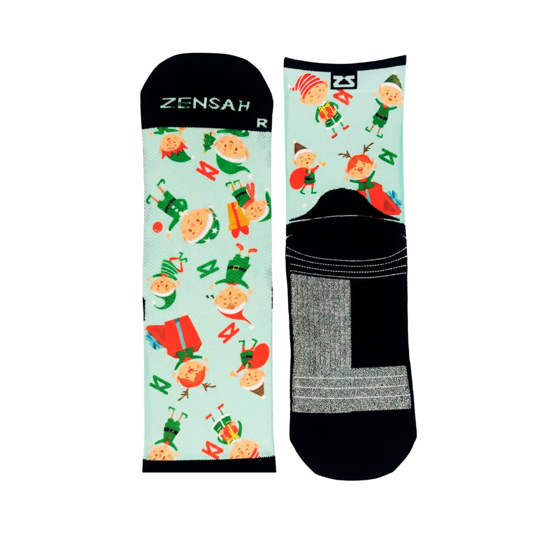 Elf Helpers Socks (Mini-Crew)