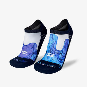 Fluid Drips Running Socks (No Show)Socks - Zensah