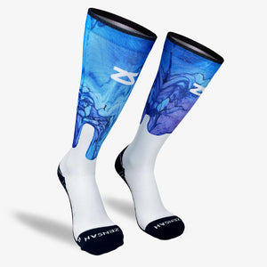 Fluid Drips Compression Socks (Knee-High)Socks - Zensah