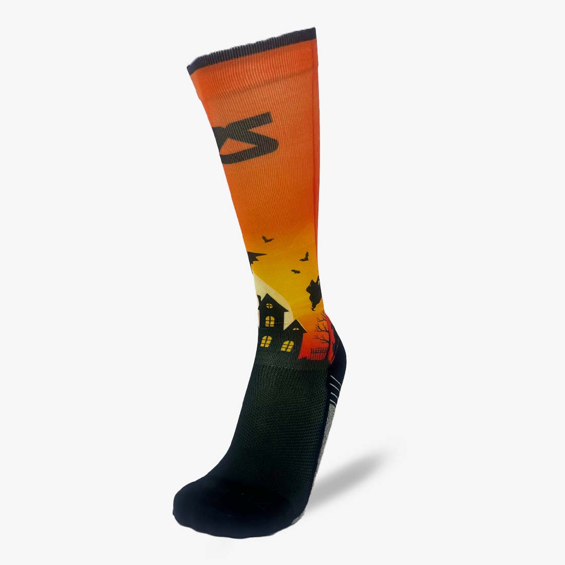 Haunted House Compression Socks (Knee-High)