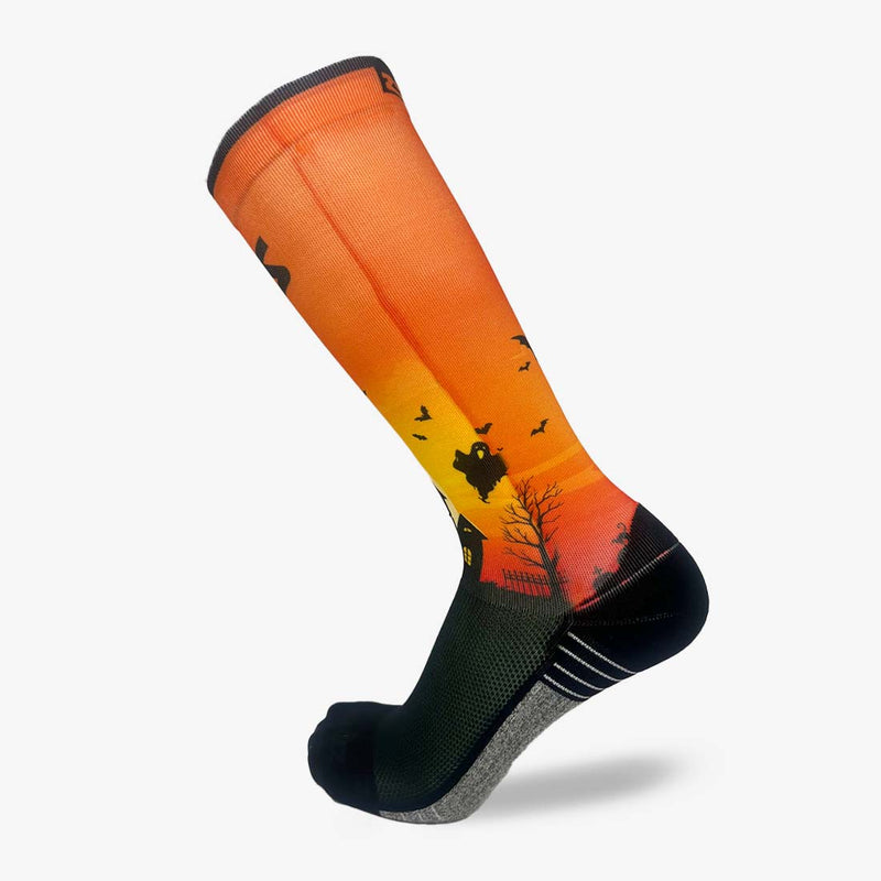 Haunted House Compression Socks (Knee-High)