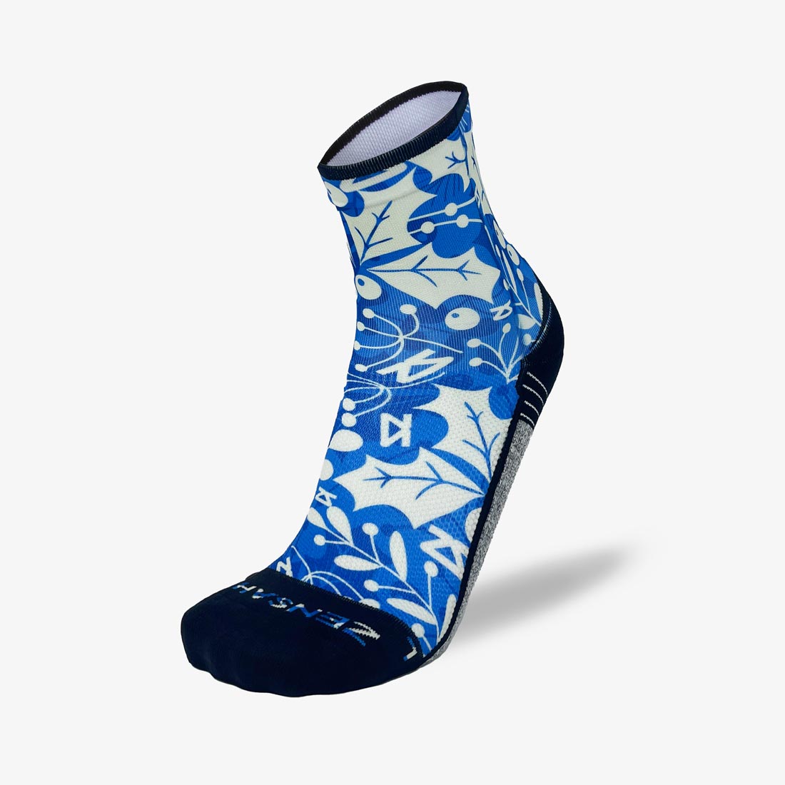 Holly Leaves Socks (Mini-Crew)Socks - Zensah