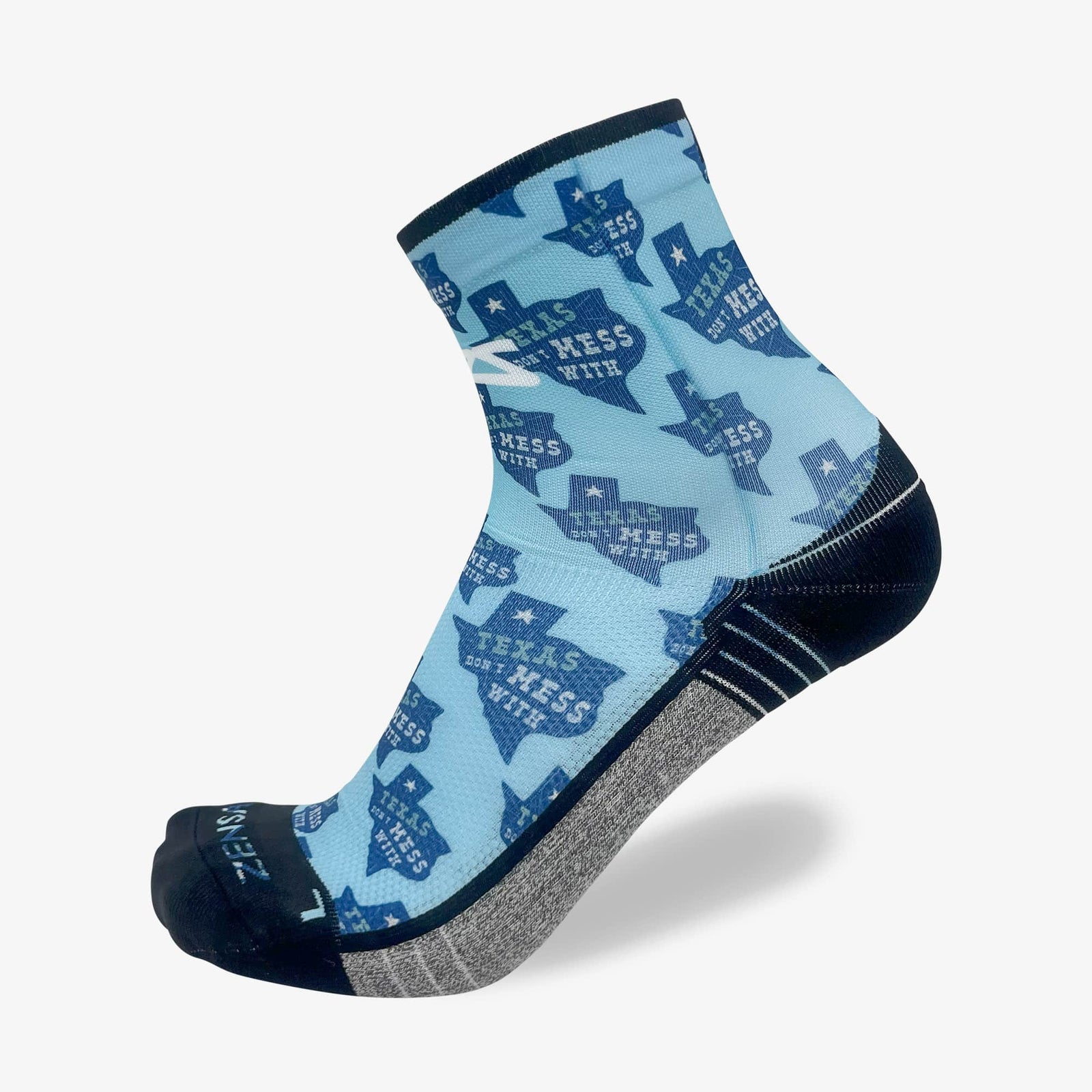 Don't Mess with Texas Socks (Mini-Crew)