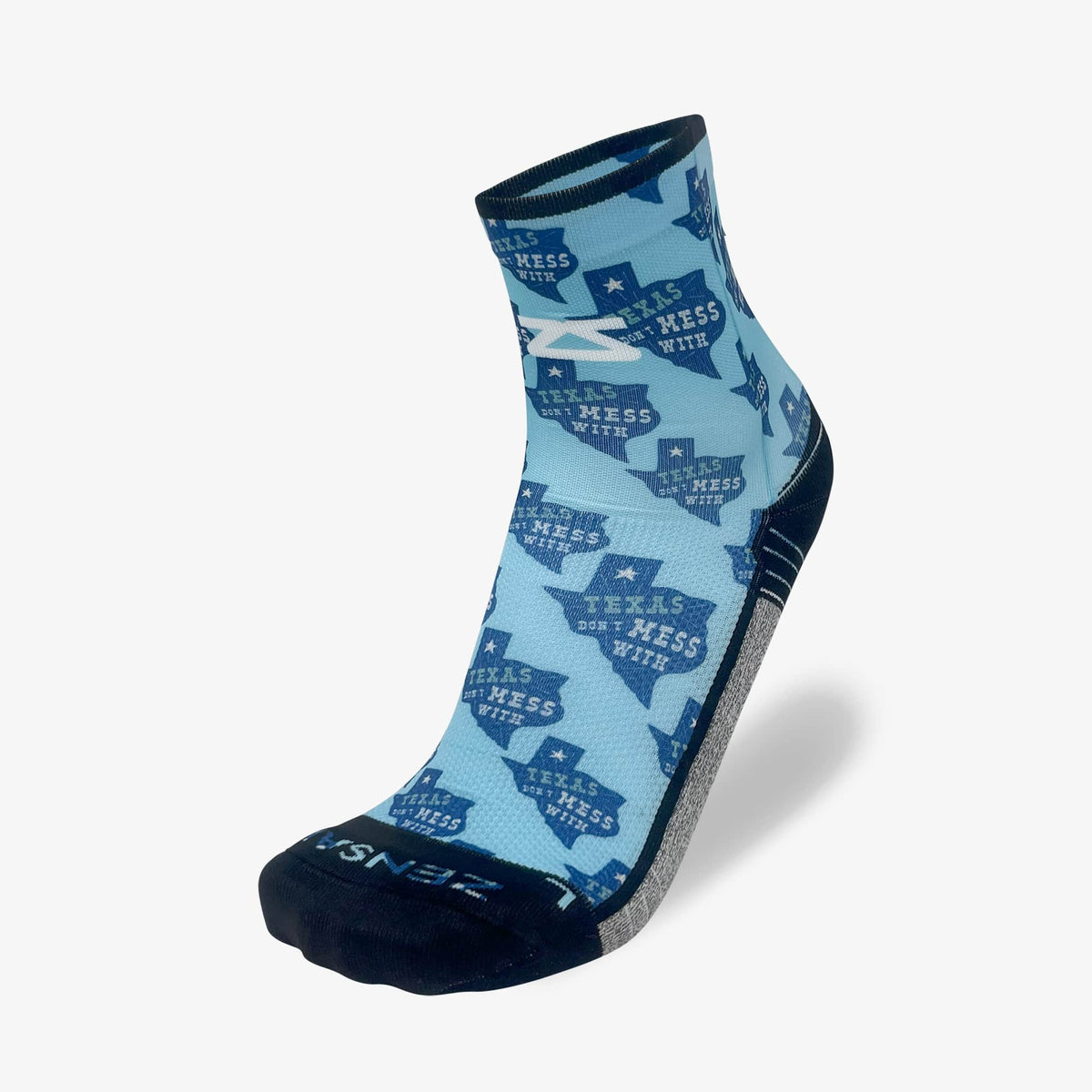 Don't Mess with Texas Socks (Mini-Crew)