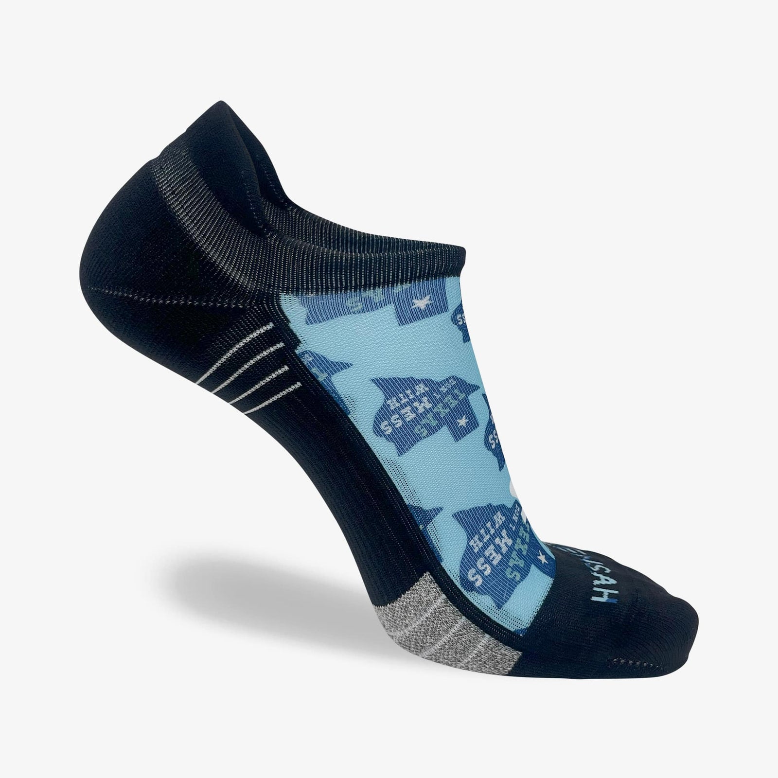 Don't Mess with Texas Running Socks (No Show)