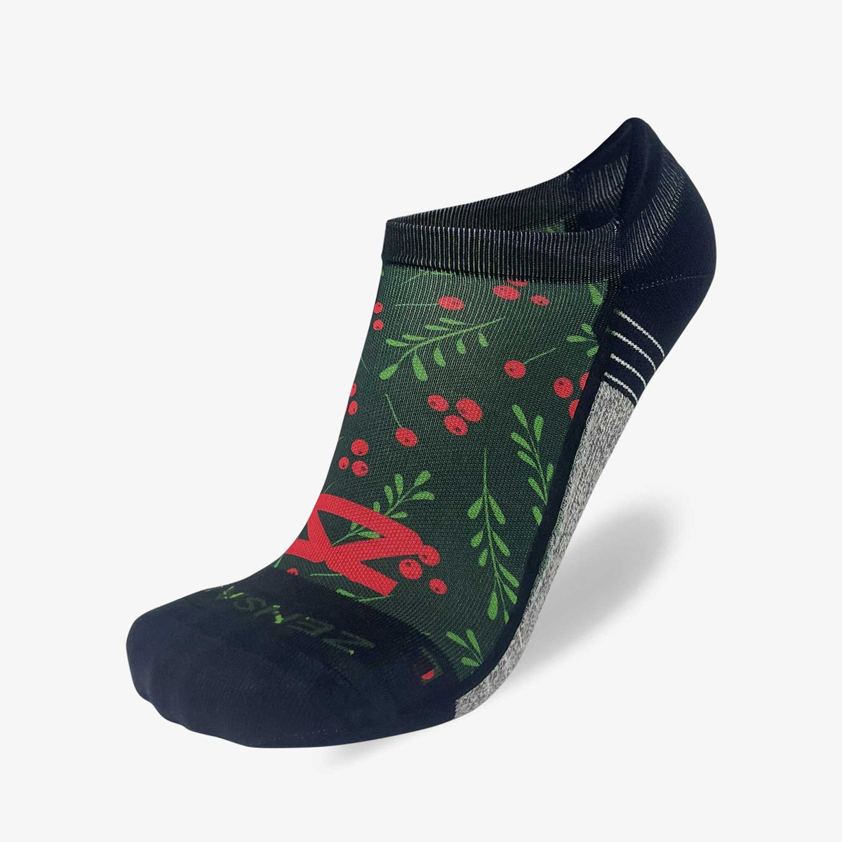 Mistletoe Running Socks (No-Show)