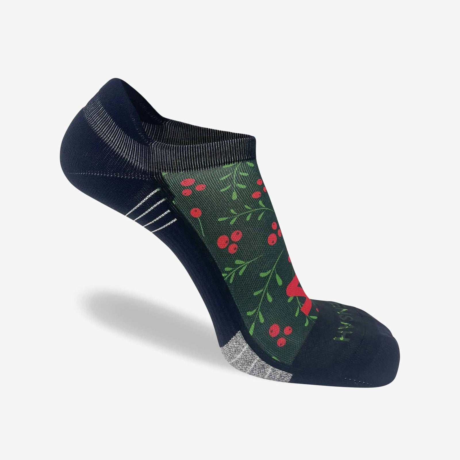 Mistletoe Running Socks (No-Show)