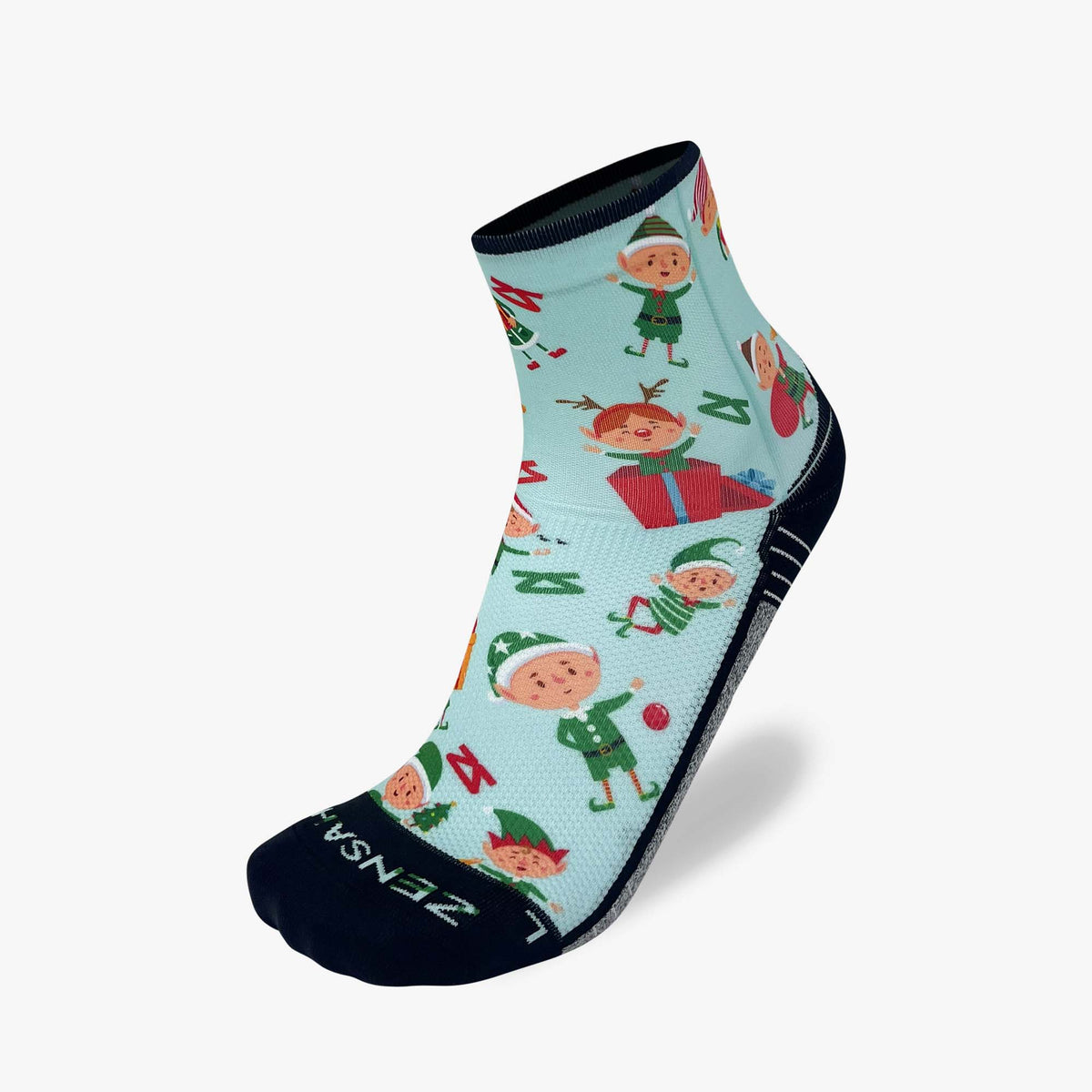 Elf Helpers Socks (Mini-Crew)
