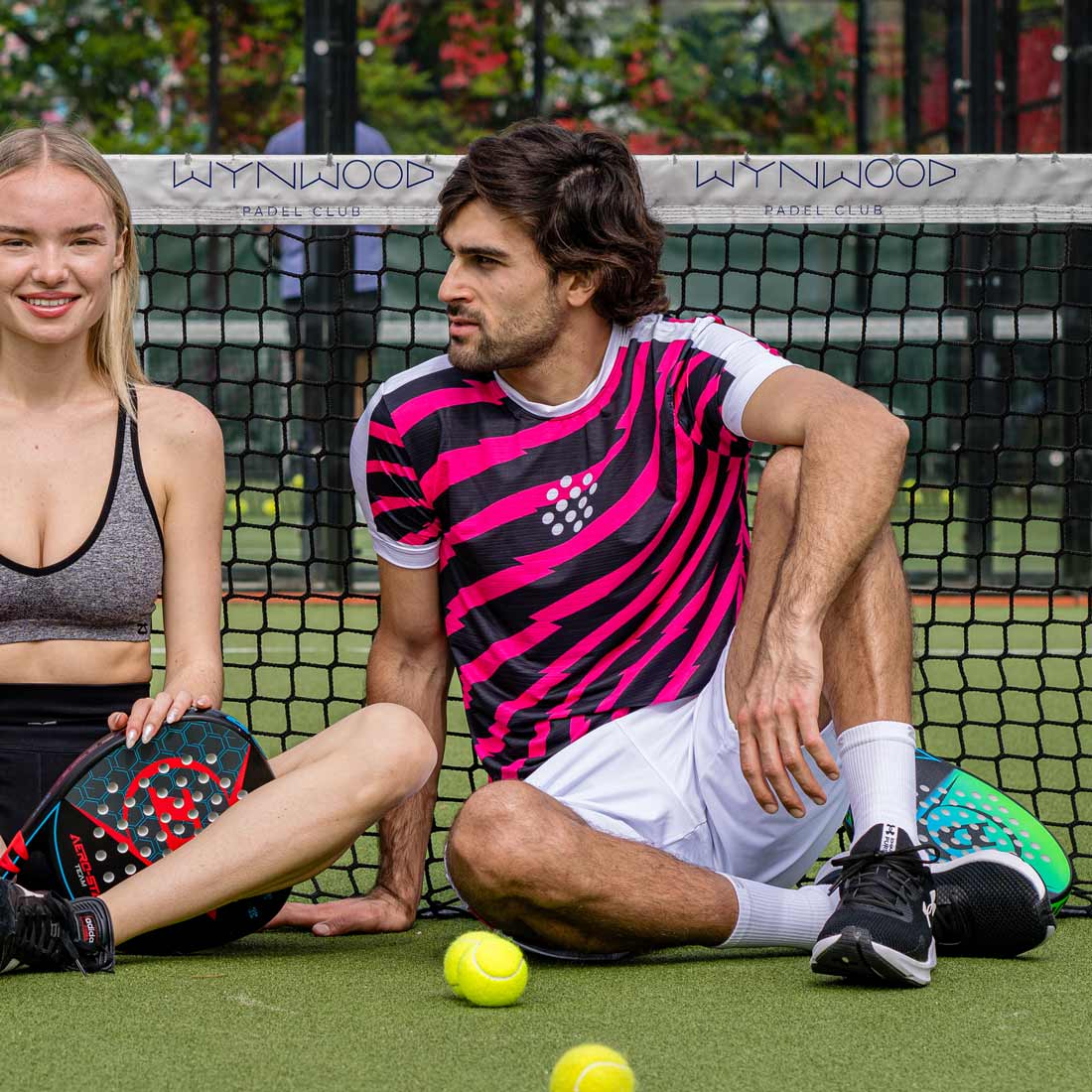 Men's Padel Lightning Performance TeeShirts - Zensah