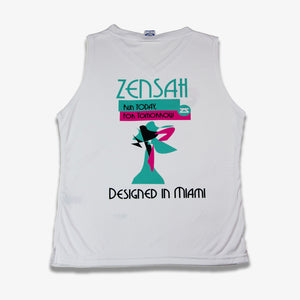 Miami Deco Women's Print SingletShirts - Zensah