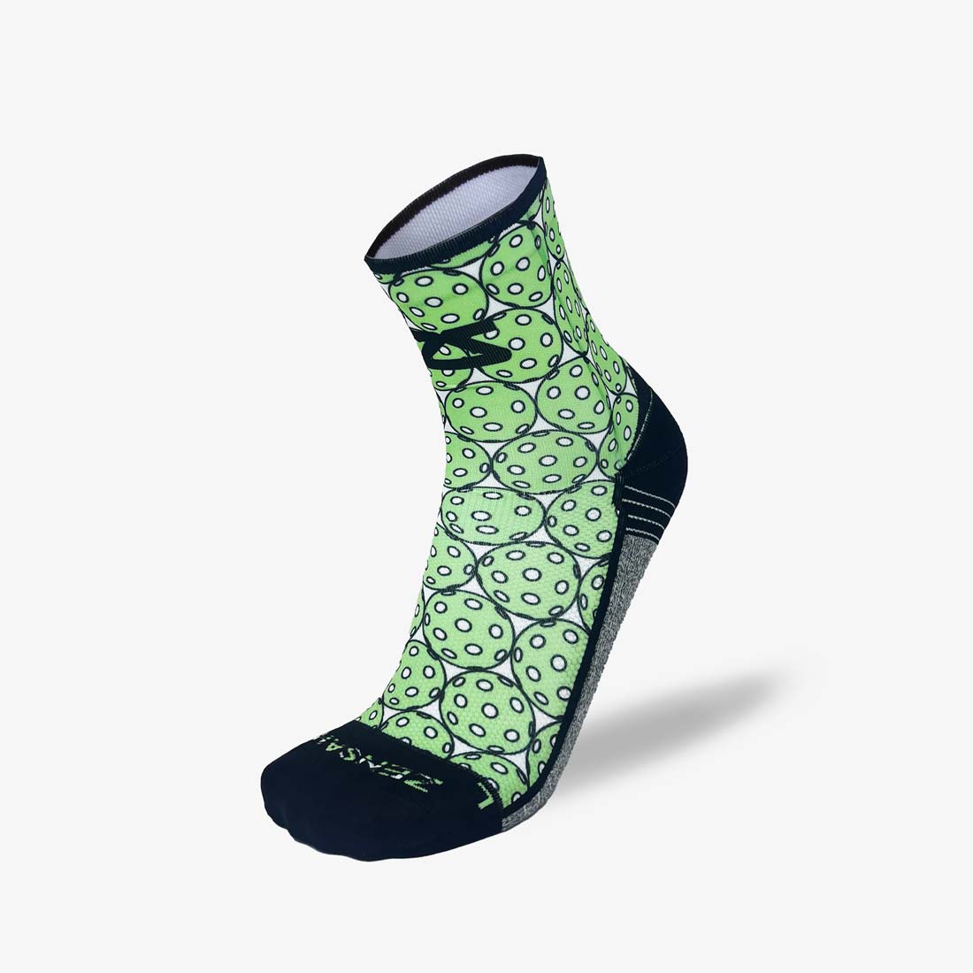 Pickleballs Running Socks (Mini-Crew)