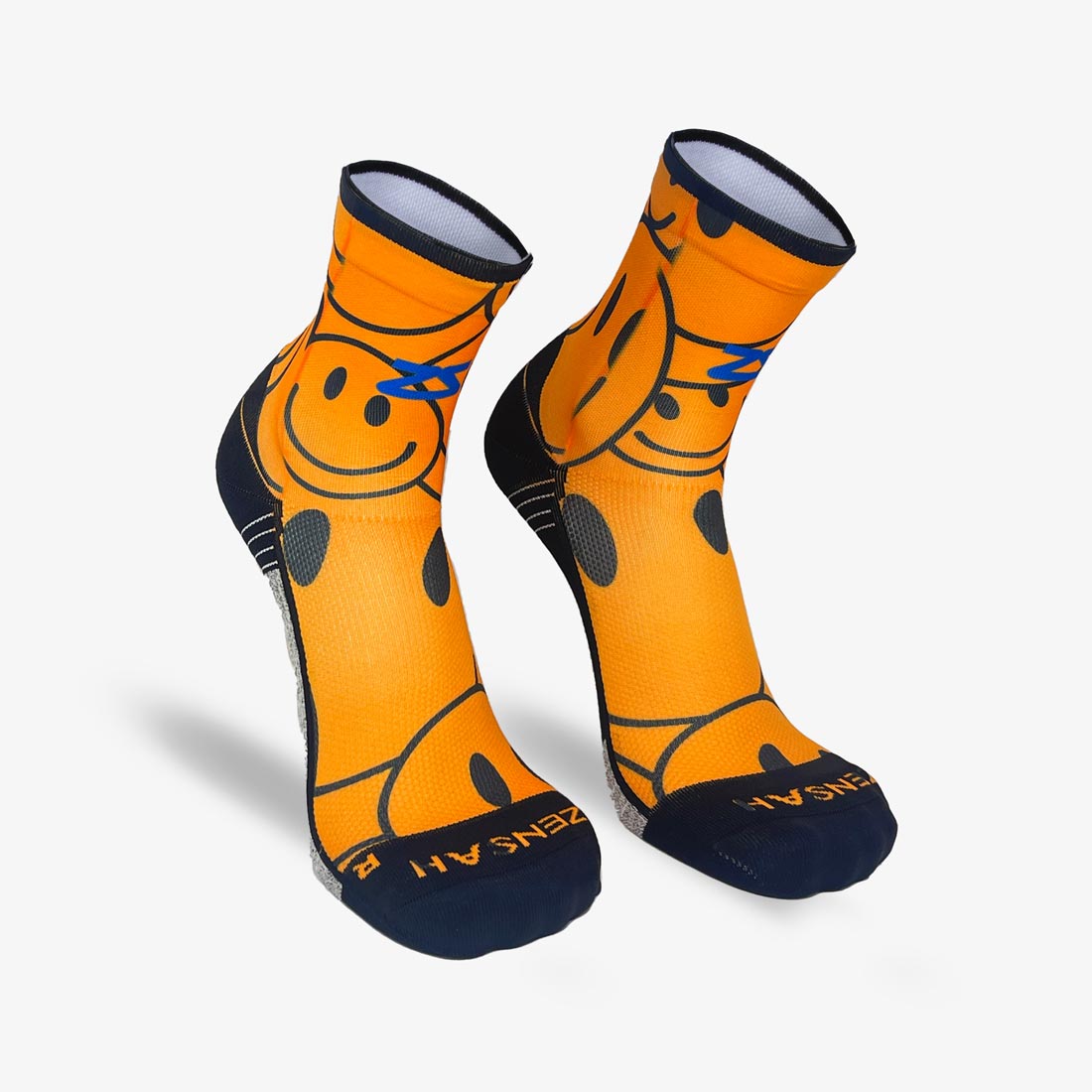 Overlapping Smileys Socks (Mini-Crew)Socks - Zensah