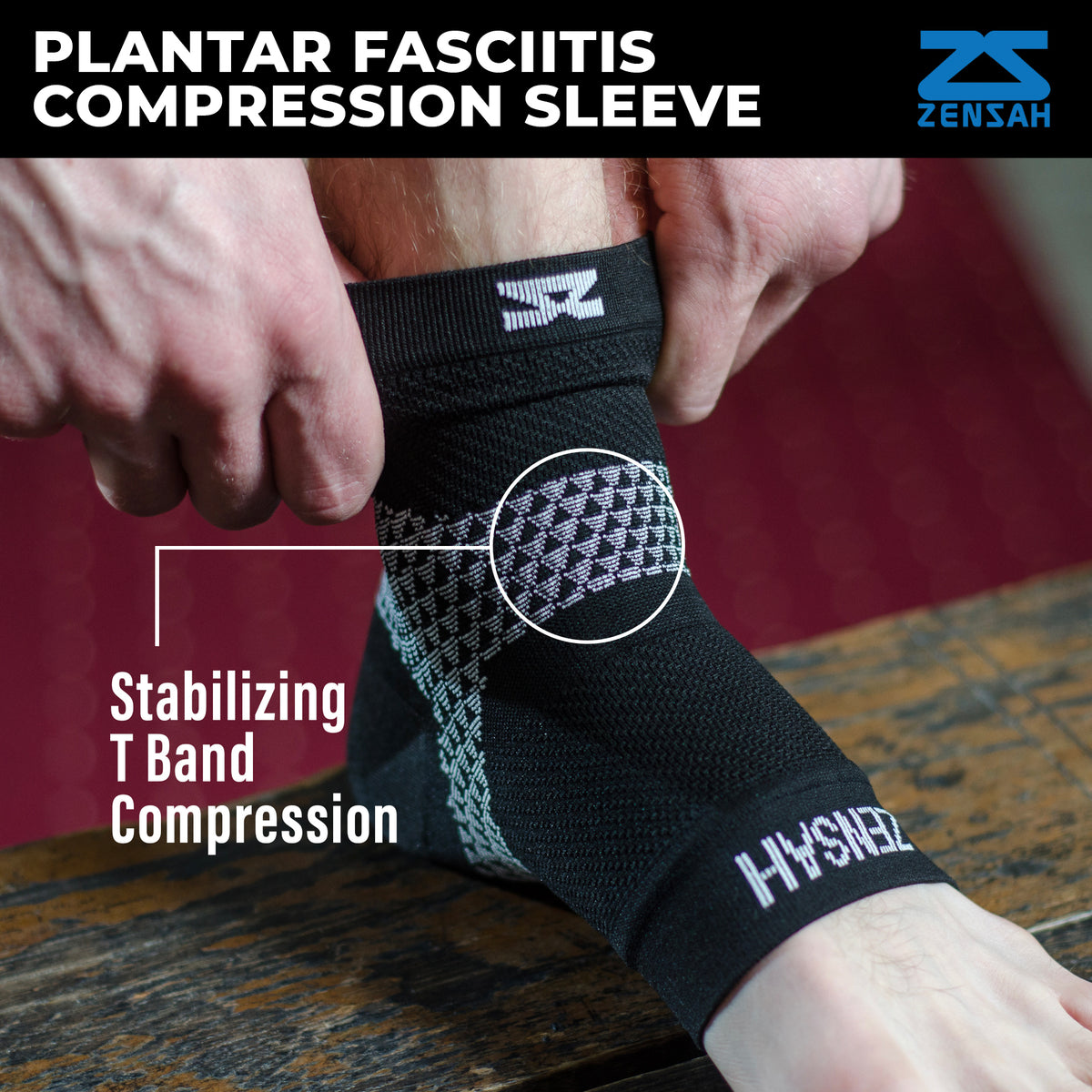 Plantar Fasciitis Compression Sleeve (Single)