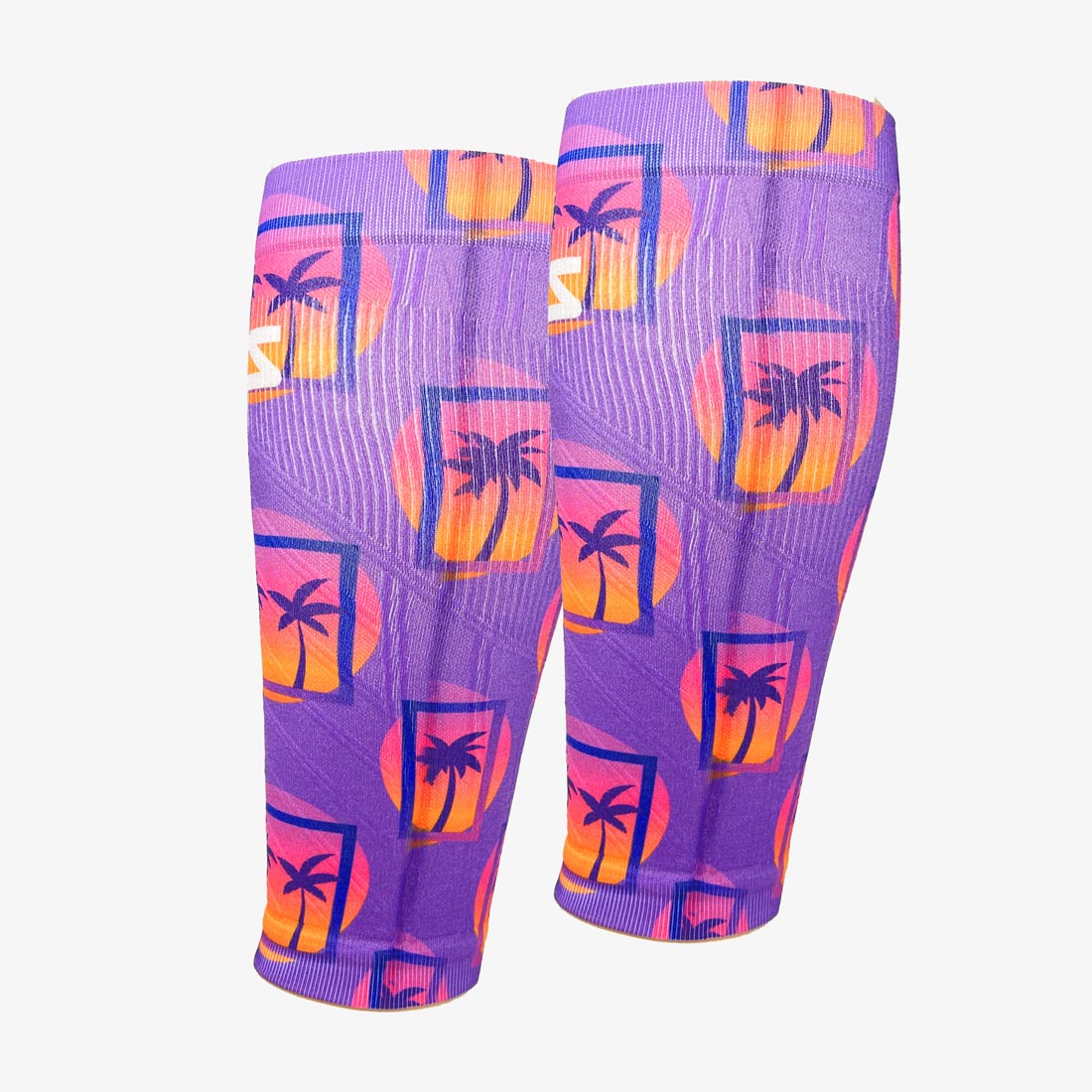 Retro Palms Compression Leg SleevesLeg Sleeves - Zensah