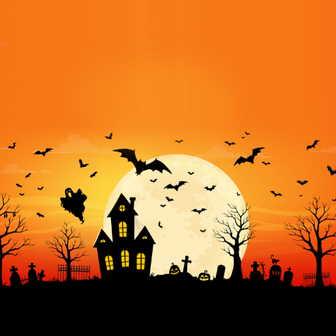 Haunted House Compression Leg Sleeves